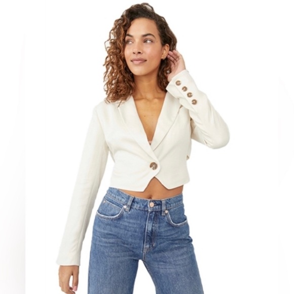 Free People Got Your Back Blazer - Picture 2 of 12